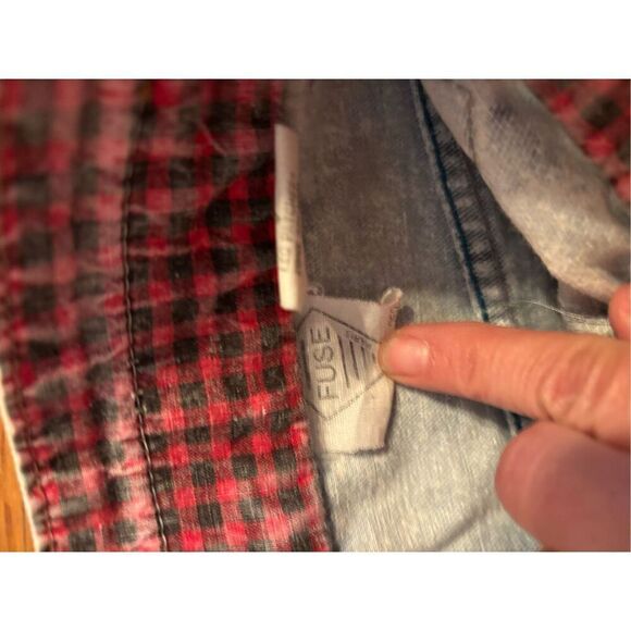 Fuse Paris Vintage Acid Wash Jeans - Picture 2 of 4